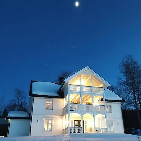 Villa House In Eidskog, Hedmark Close To The And Glassverk